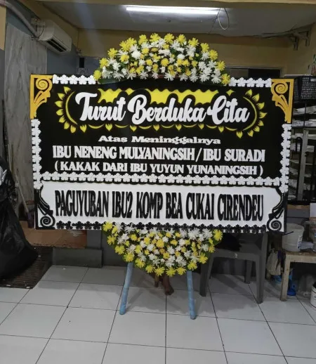 Papan Bunga Duka Astanaanyar