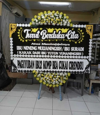 Papan Bunga di Astanaanyar